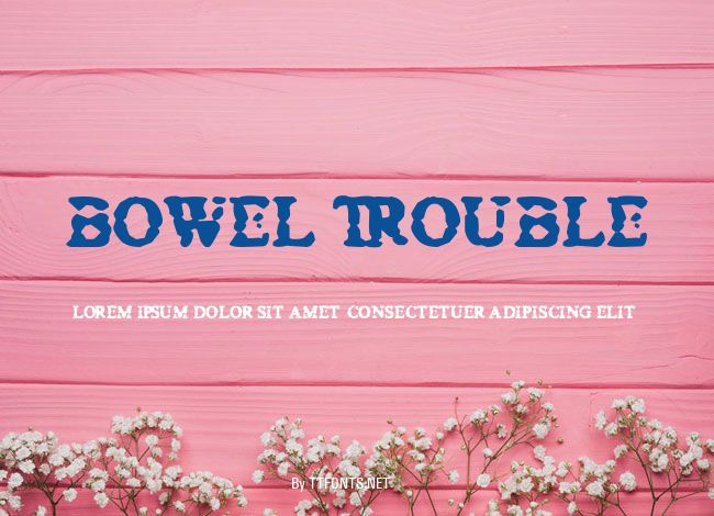 Bowel Trouble example